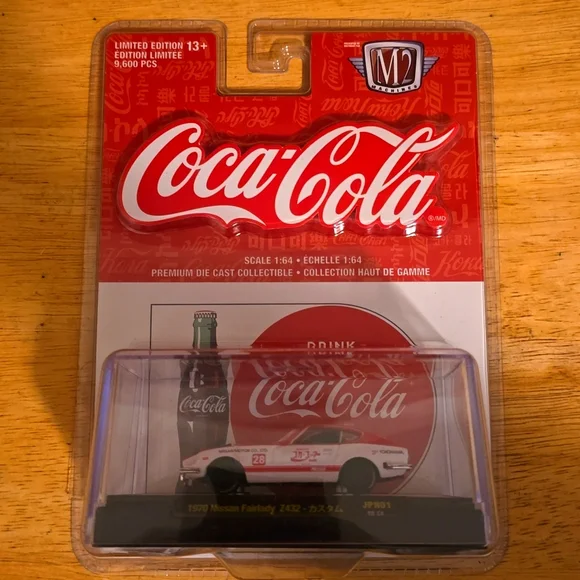 M2 Machines Coca Cola 1970 Nissan Fairlady Z432 - LIMITED EDITION - Picture 4 of 8